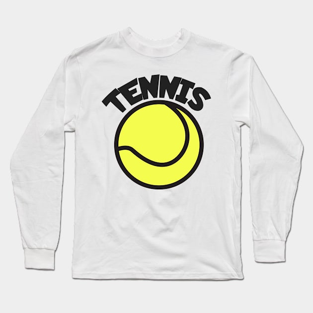 Tennis Long Sleeve T-Shirt by maxcode